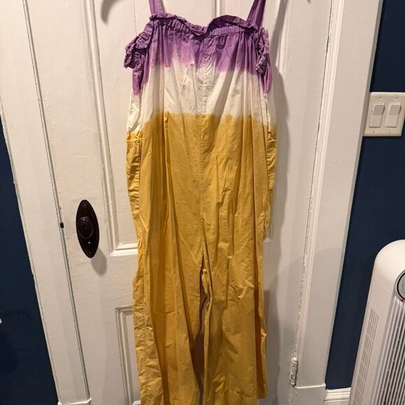 Sea New York Zelda Dip-Dye Ombre Wide Leg Jumpsuit Purple Honey 10